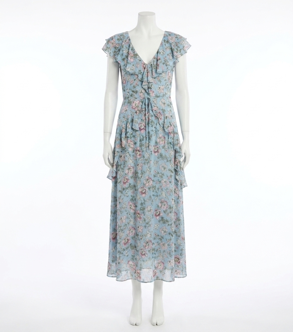 NEW CLEOBELLA sabrina ankle dress in luna floral